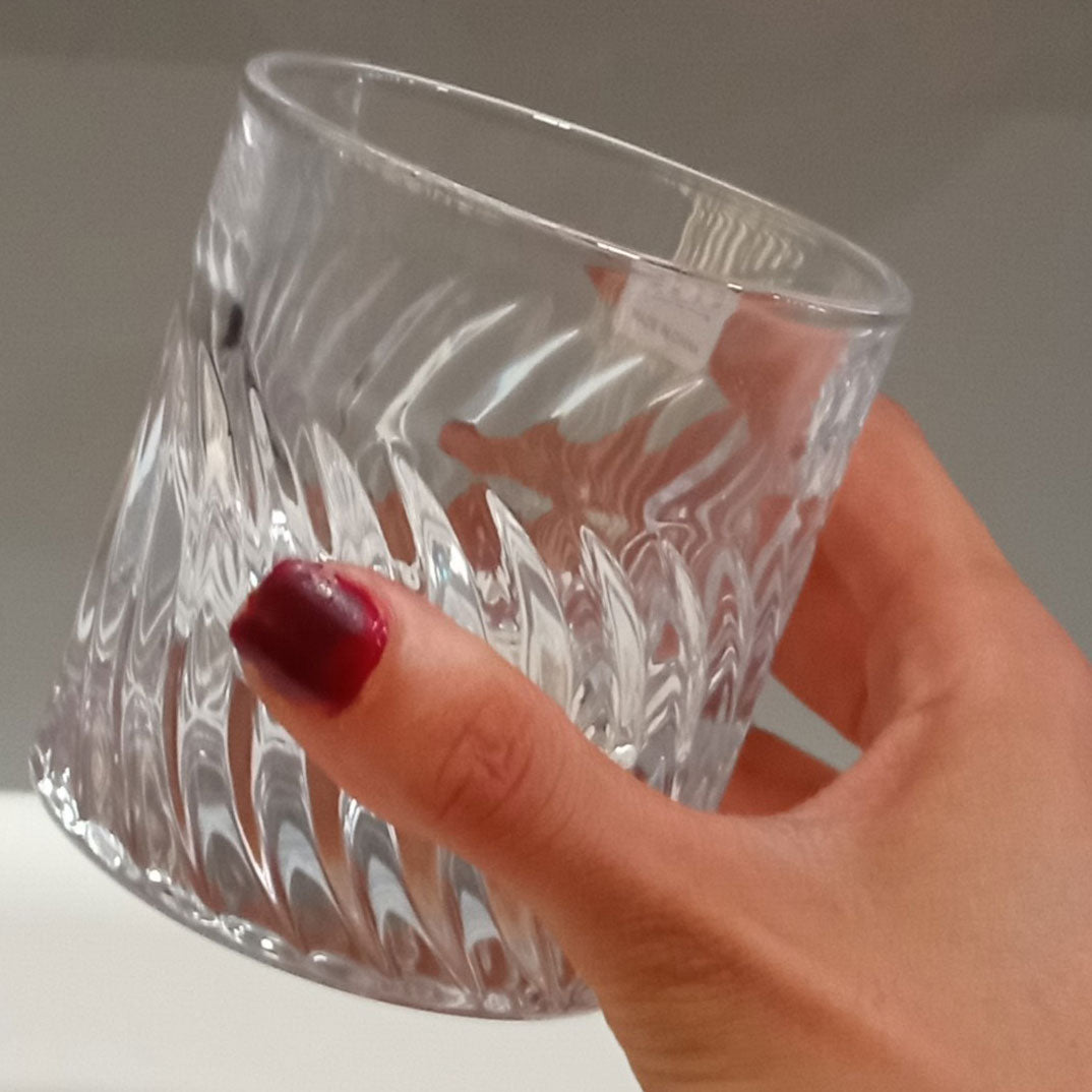 Copo de Vidro Eco Crystal 150ml Transparente 9x8cm - Elegante e Ergonômico