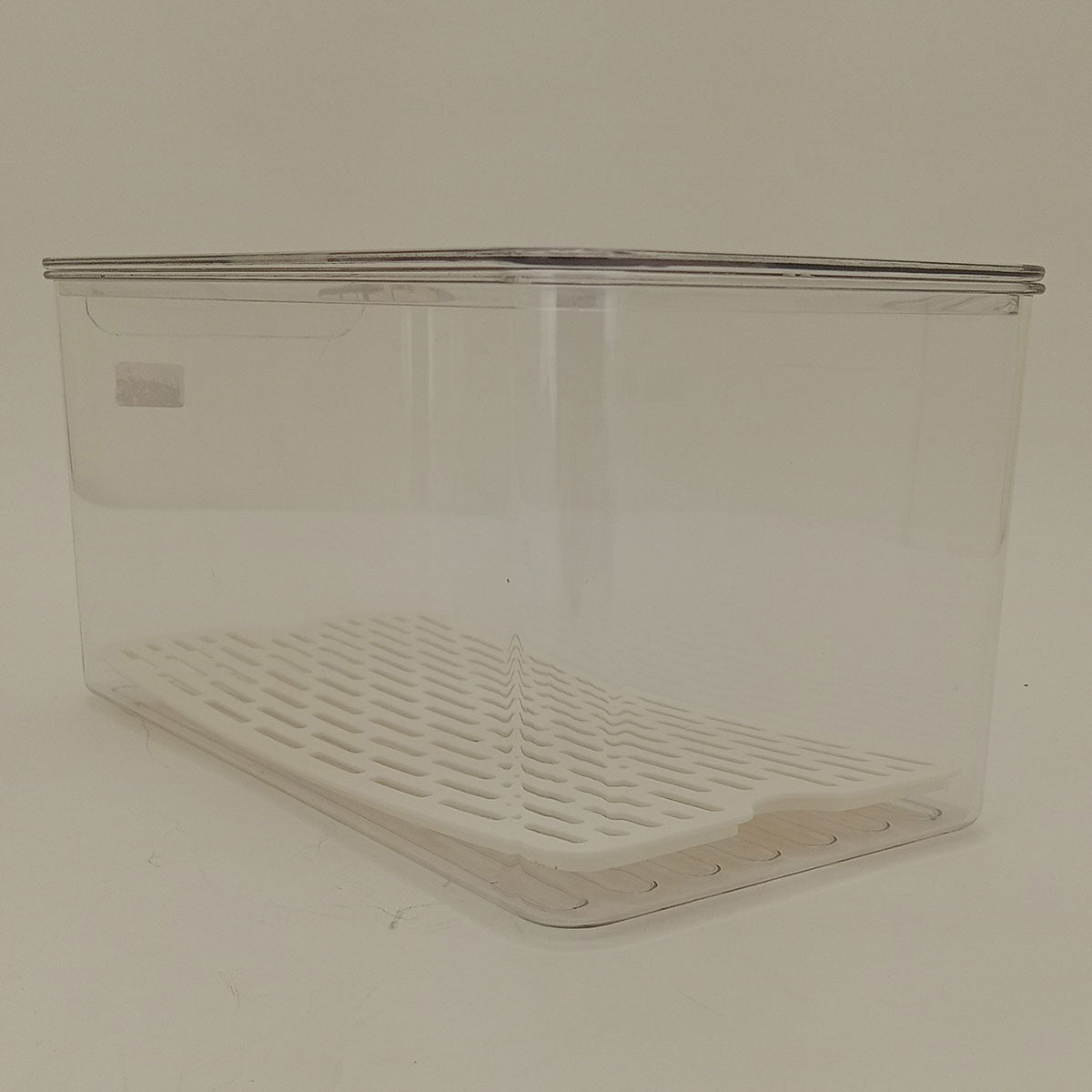 Caixa Organizadora para Geladeira Acrílica Transparente 14x16x31cm