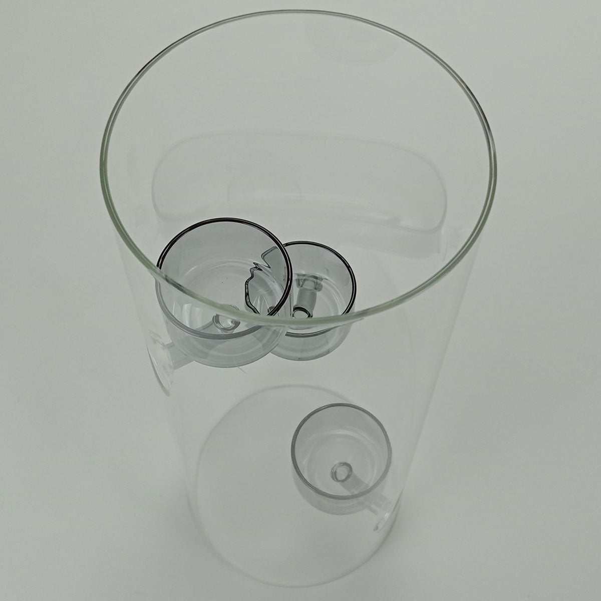 Castiçal para 3 Velas Borossilicato Transparente 30x12x12cm