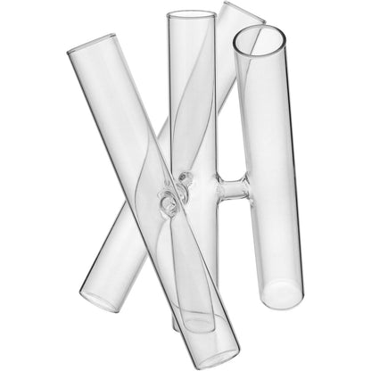 Vaso Tubos Borossilicato 19x21x21cm Transparente