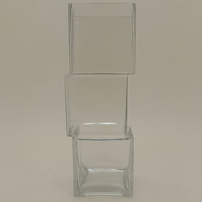 Vaso Vidro 30x10x10cm Transparente