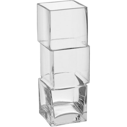 Vaso Vidro 27x9x9cm Transparente