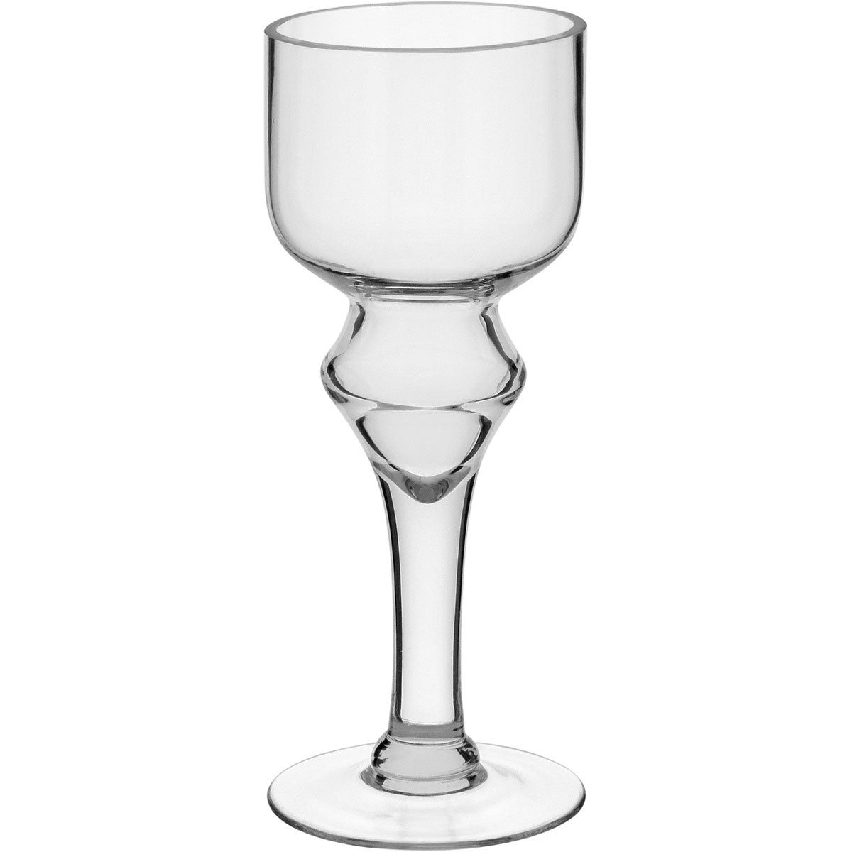 Vaso Vidro 30x12x12cm Transparente