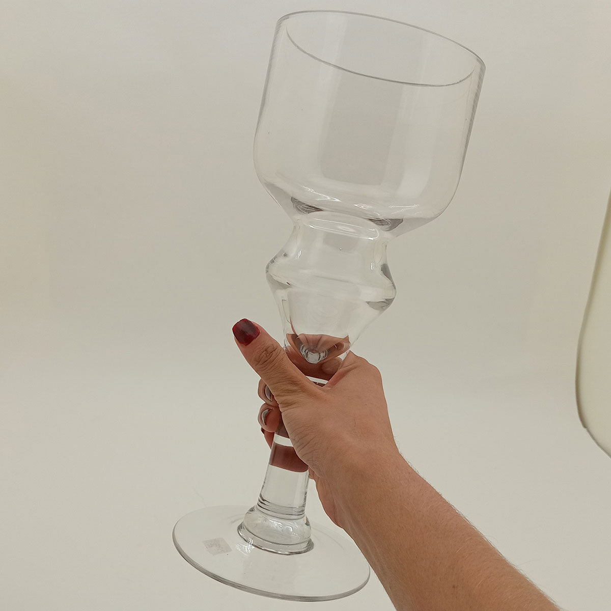 Vaso Vidro 30x12x12cm Transparente