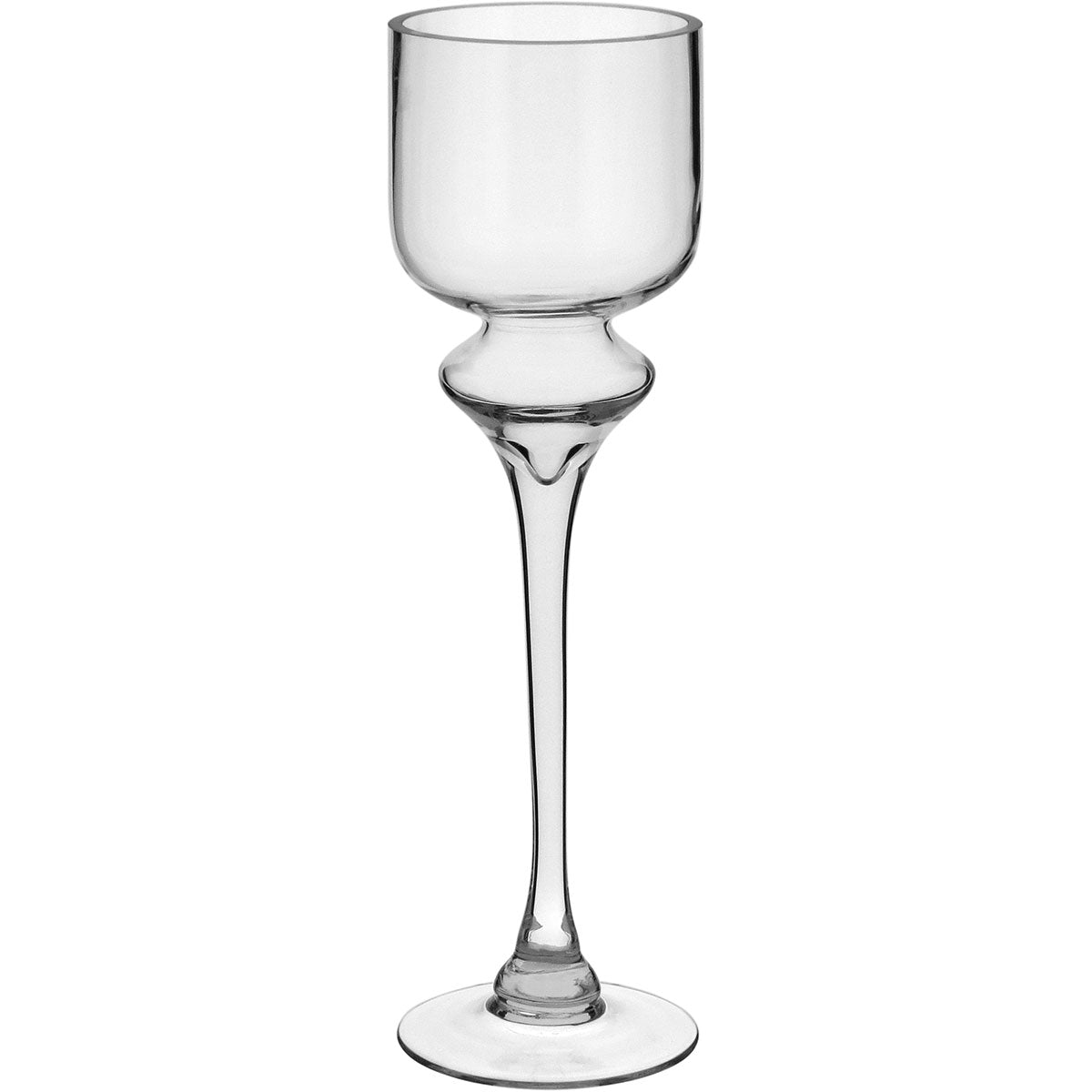 Vaso Vidro 40x12x12cm Transparente