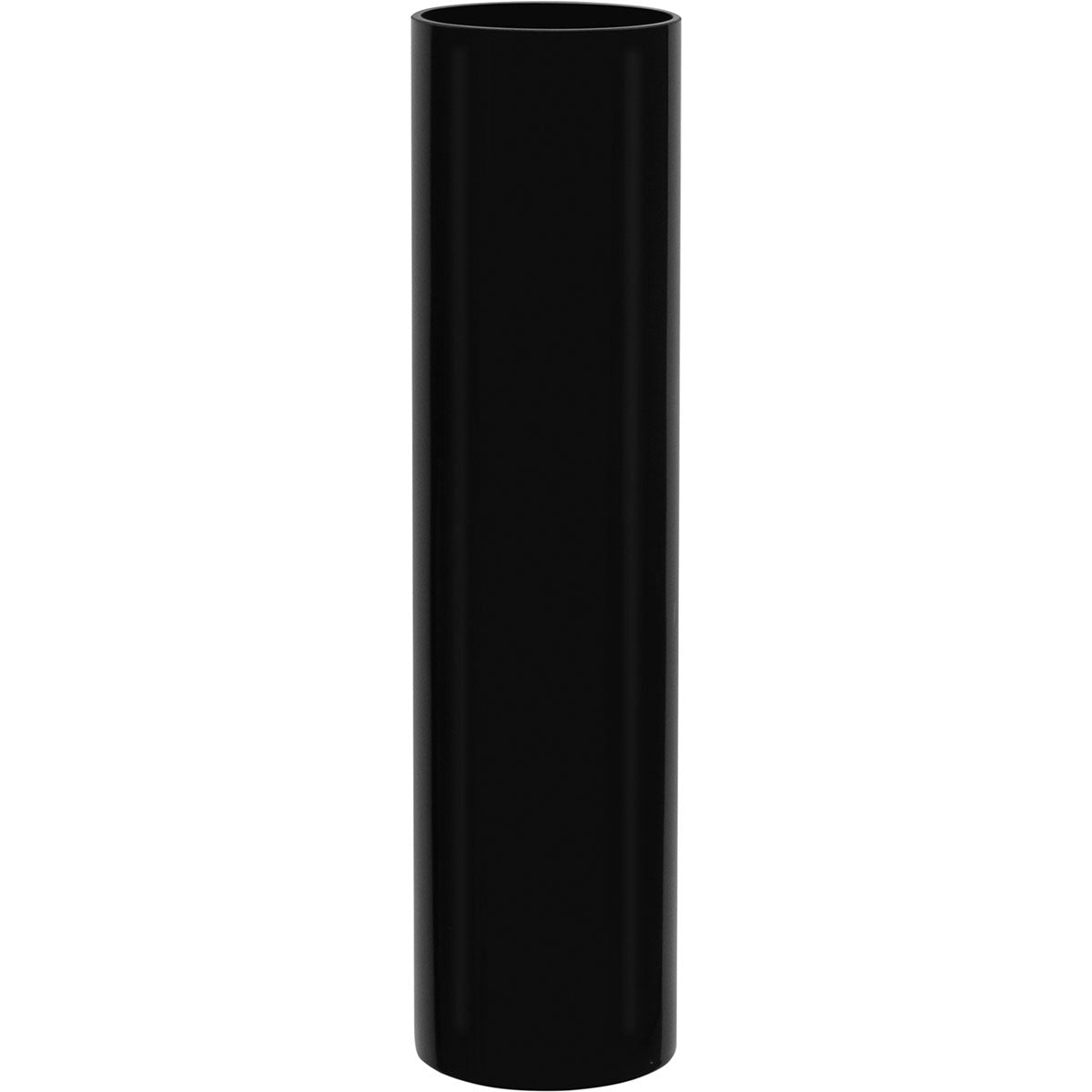 Vaso Vidro 60x15x15cm Preto