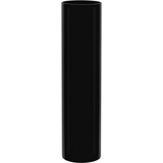 Vaso Vidro 60x15x15cm Preto