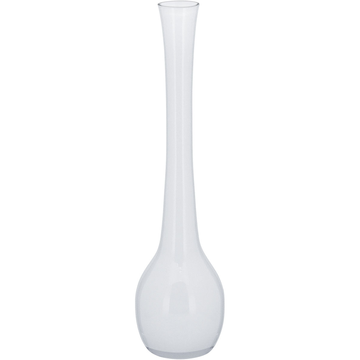 Vaso Vidro 40x10x10cm Branco