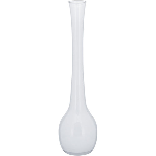 Vaso Vidro 40x10x10cm Branco