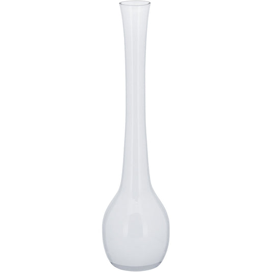 Vaso Vidro 40x10x10cm Branco
