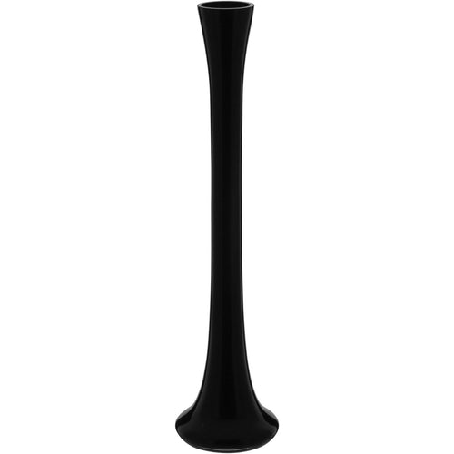 Vaso Vidro 50x12x12cm Preto
