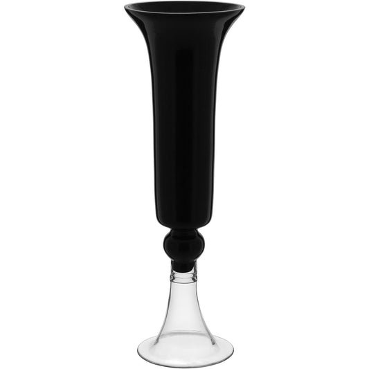 Vaso Vidro 50x16x16cm Preto