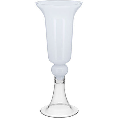 Vaso Vidro 40x16x16cm Branco