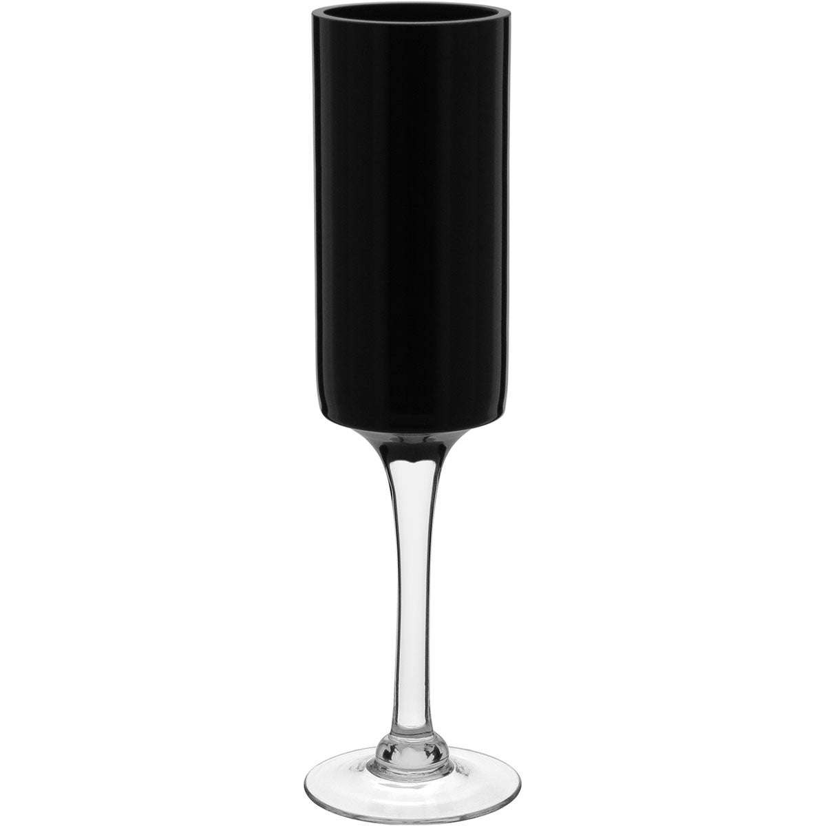 Vaso Vidro 41x10x10cm Preto