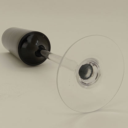 Vaso Vidro 51x10x10cm Preto