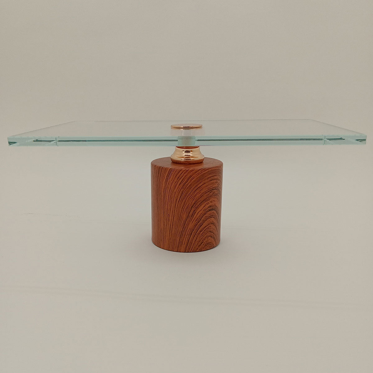 Prato para Doces em Vidro Transparente 11x27cm com Pé