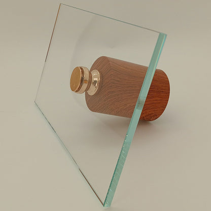 Prato para Doces em Vidro Transparente 11x27cm com Pé