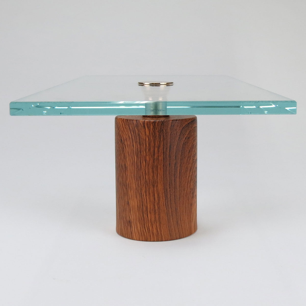 Prato para Doces em Vidro Transparente 13cm com Pé 36x15cm