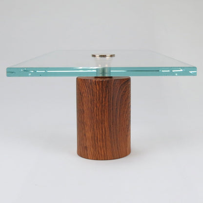 Prato para Doces em Vidro Transparente 13cm com Pé 36x15cm