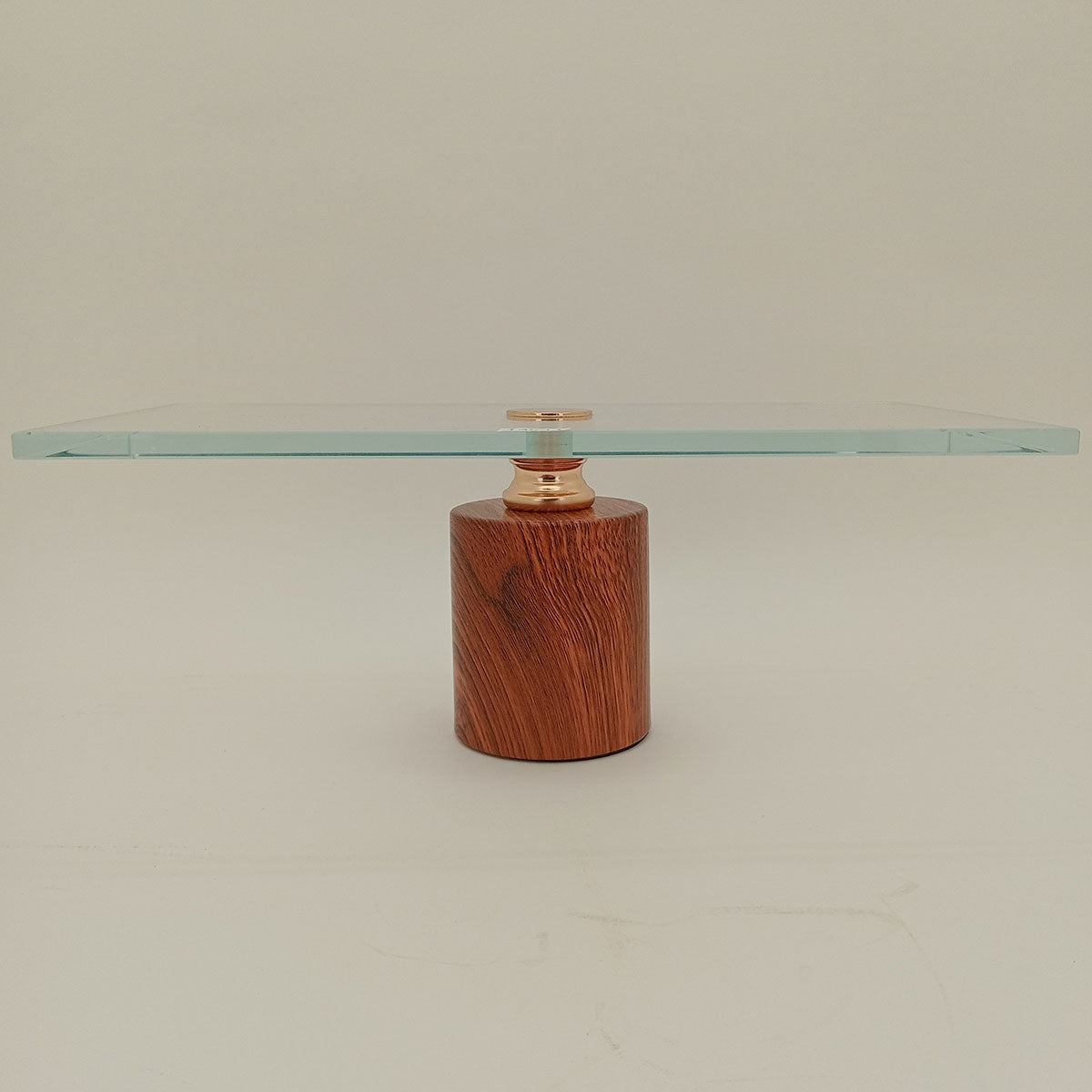 Prato para Doces em Vidro Transparente com Pé 30cm - Elegância na Mesa