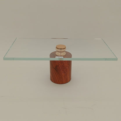 Prato para Doces em Vidro Transparente com Pé 30cm - Elegância na Mesa