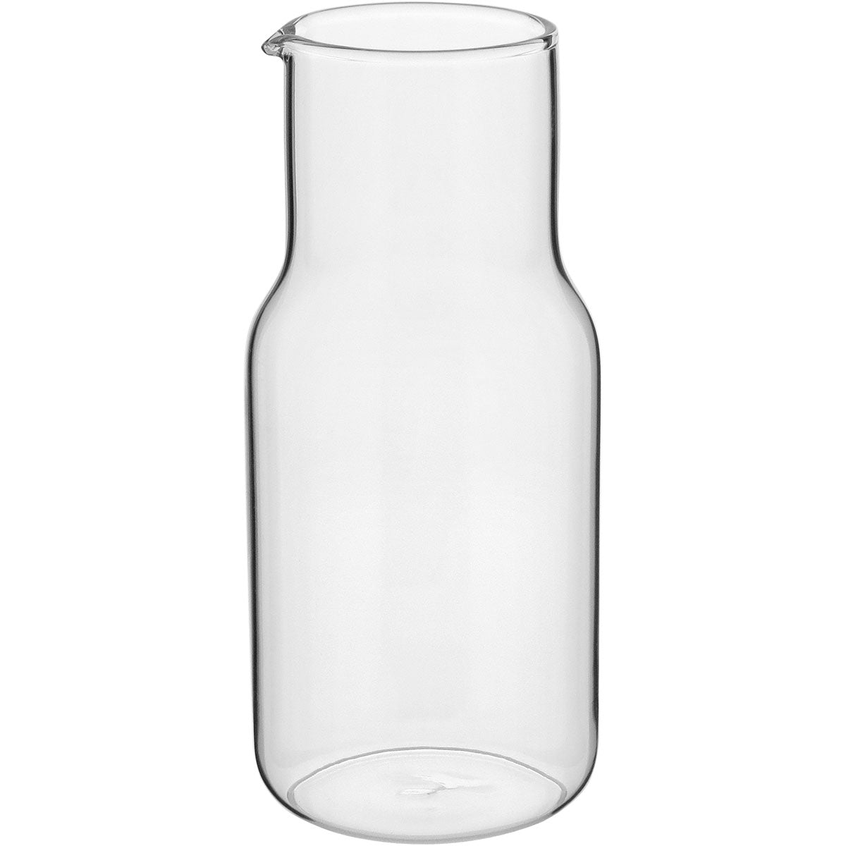 Moringa de Vidro Borossilicato 500ml Transparente com Bico Sem Gotejamento