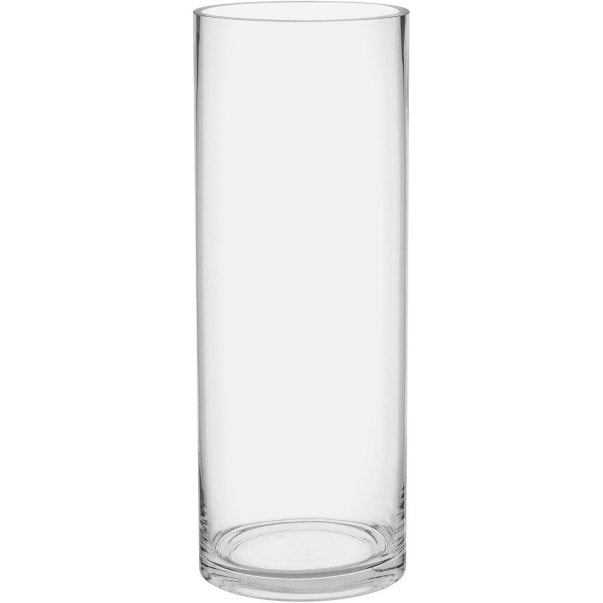 Vaso Plain Vidro 40x15x15cm Transparente