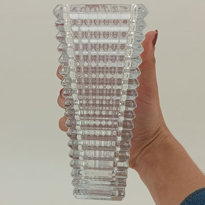 Vaso Vidro 18x8x10cm Transparente