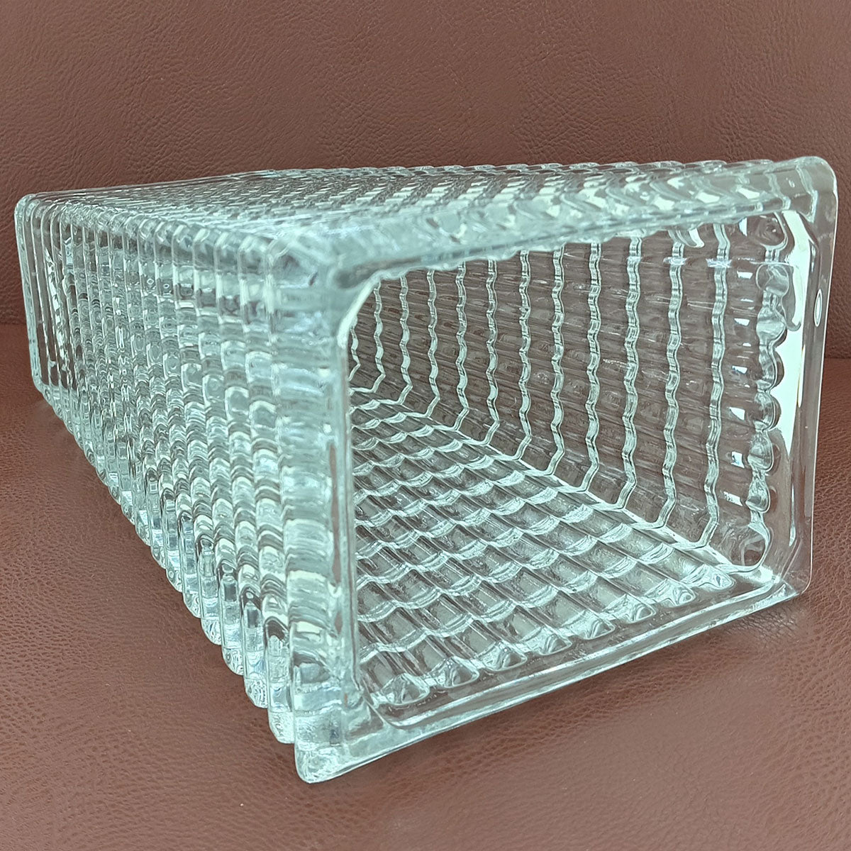 Vaso Vidro 23x14x10cm Transparente