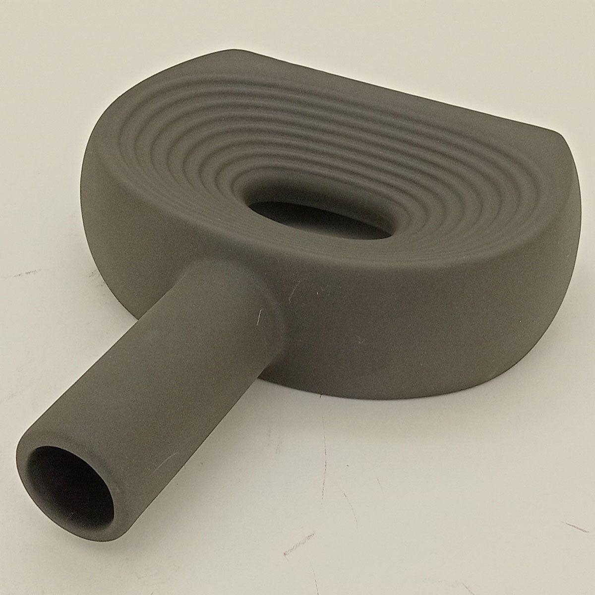 Vaso de Cerâmica Preto 20x16cm para Decoração Interna e Externa