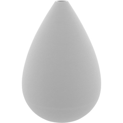 Vaso de Cerâmica Branco 15x14x14cm para Decoração Floral