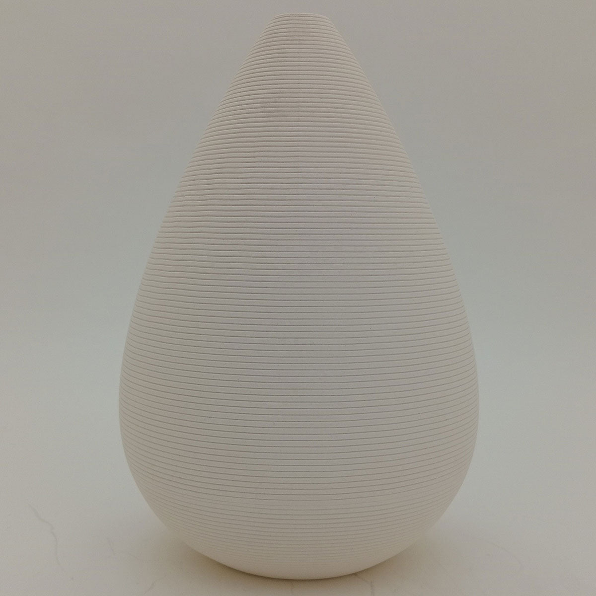 Vaso de Cerâmica Branco 15x14x14cm para Decoração Floral