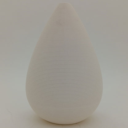 Vaso de Cerâmica Branco 15x14x14cm para Decoração Floral