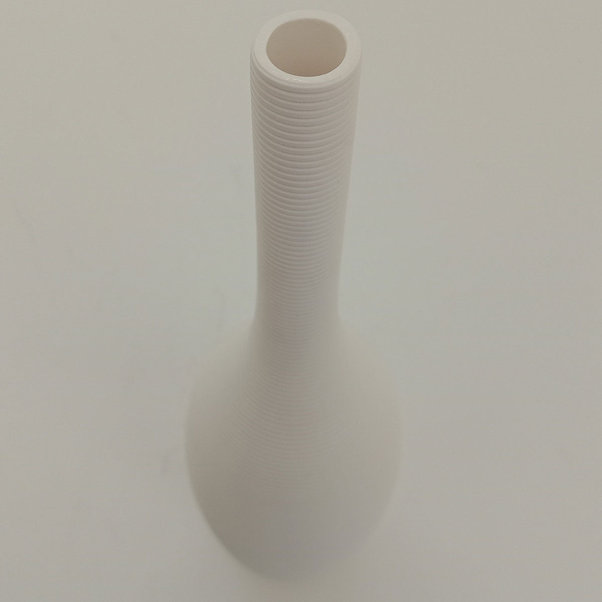 Vaso de Cerâmica Branco 39,3cm para Decoração de Ambientes