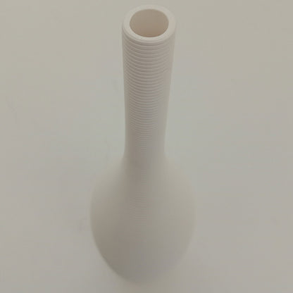 Vaso de Cerâmica Branco 39,3cm para Decoração de Ambientes