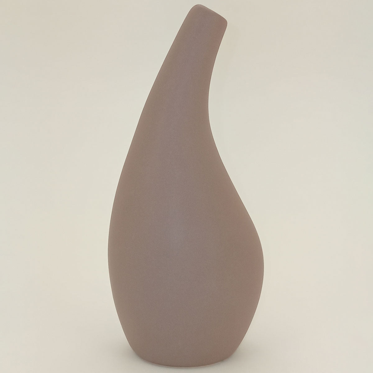 Vaso de Cerâmica Marrom 18x9cm para Flores - Decoração Elegante