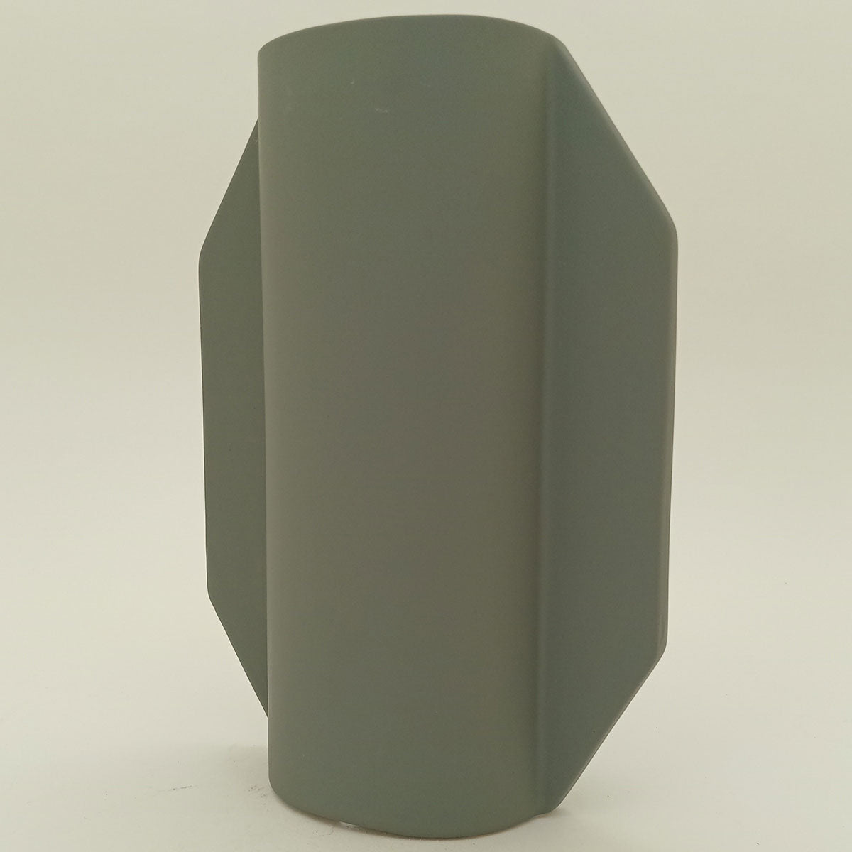 Vaso de Cerâmica Cinza 23x17cm - Elegante para Decoração de Ambientes