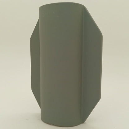 Vaso de Cerâmica Cinza 23x17cm - Elegante para Decoração de Ambientes