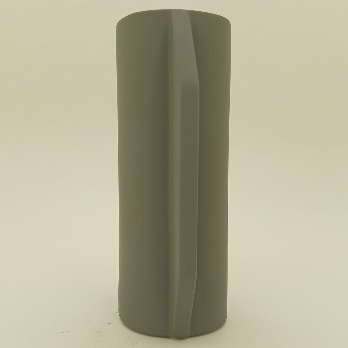 Vaso de Cerâmica Cinza 23x17cm - Elegante para Decoração de Ambientes