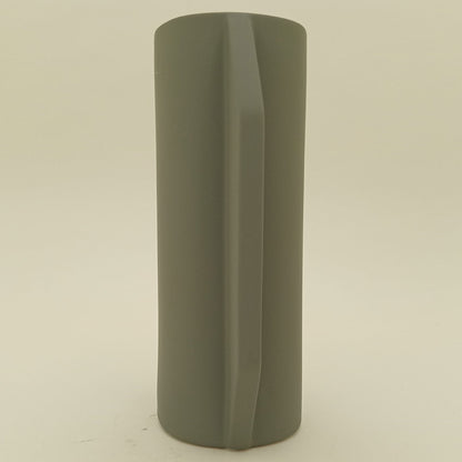 Vaso de Cerâmica Cinza 23x17cm - Elegante para Decoração de Ambientes