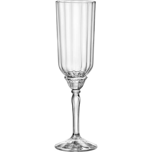 Conjunto 6 Taças de Champanhe Bormioli Rocco Florian Vidro 210ml Transparente