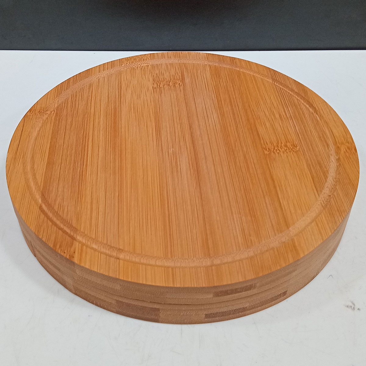 Jogo de Queijo Home&Co com Tábua Deslizante em Bambu Natural e Facas