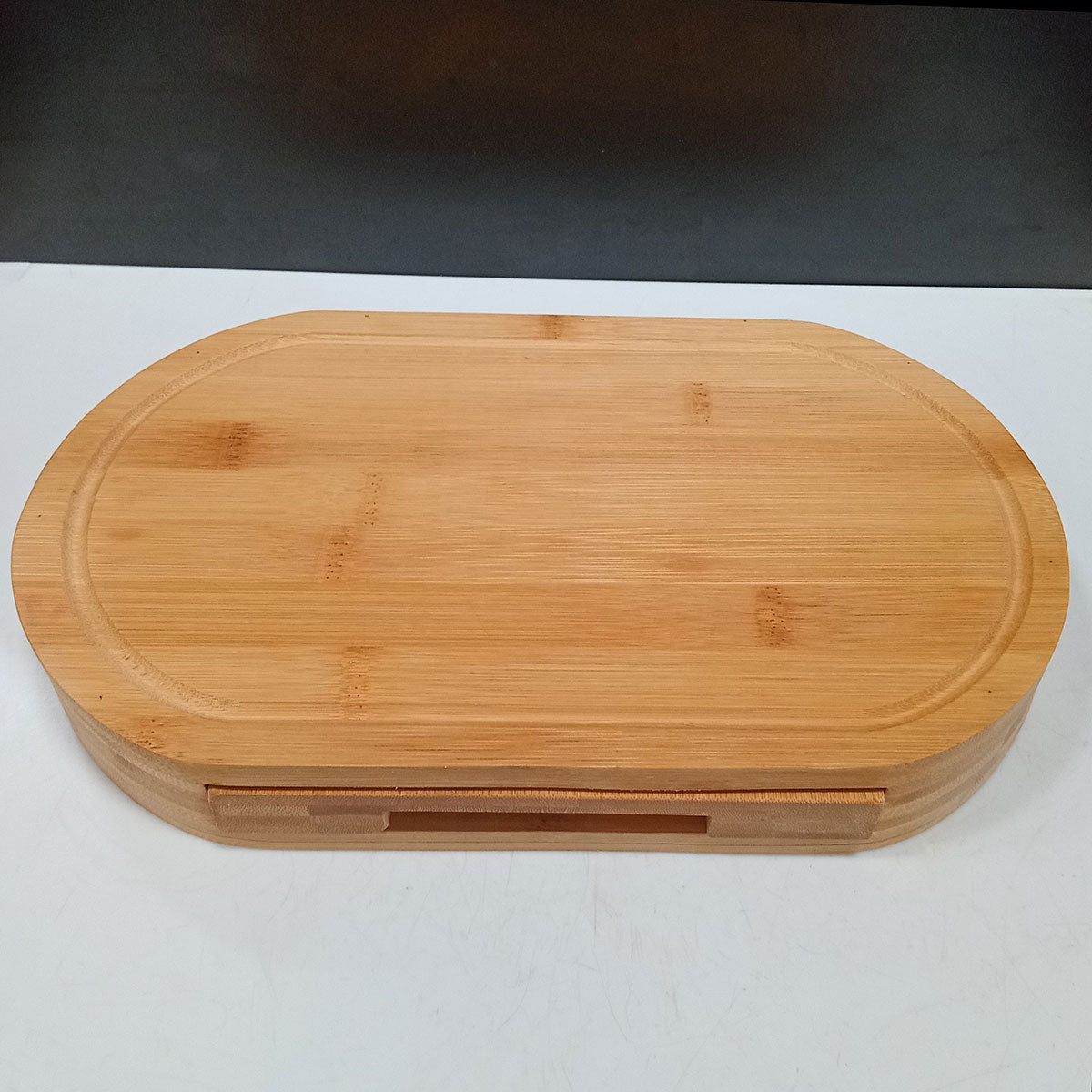 Conjunto para Queijo Home&Co com Tábua e Facas em Bambu Natural