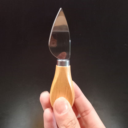 Conjunto para Queijo Home&Co com Tábua e Facas em Bambu Natural