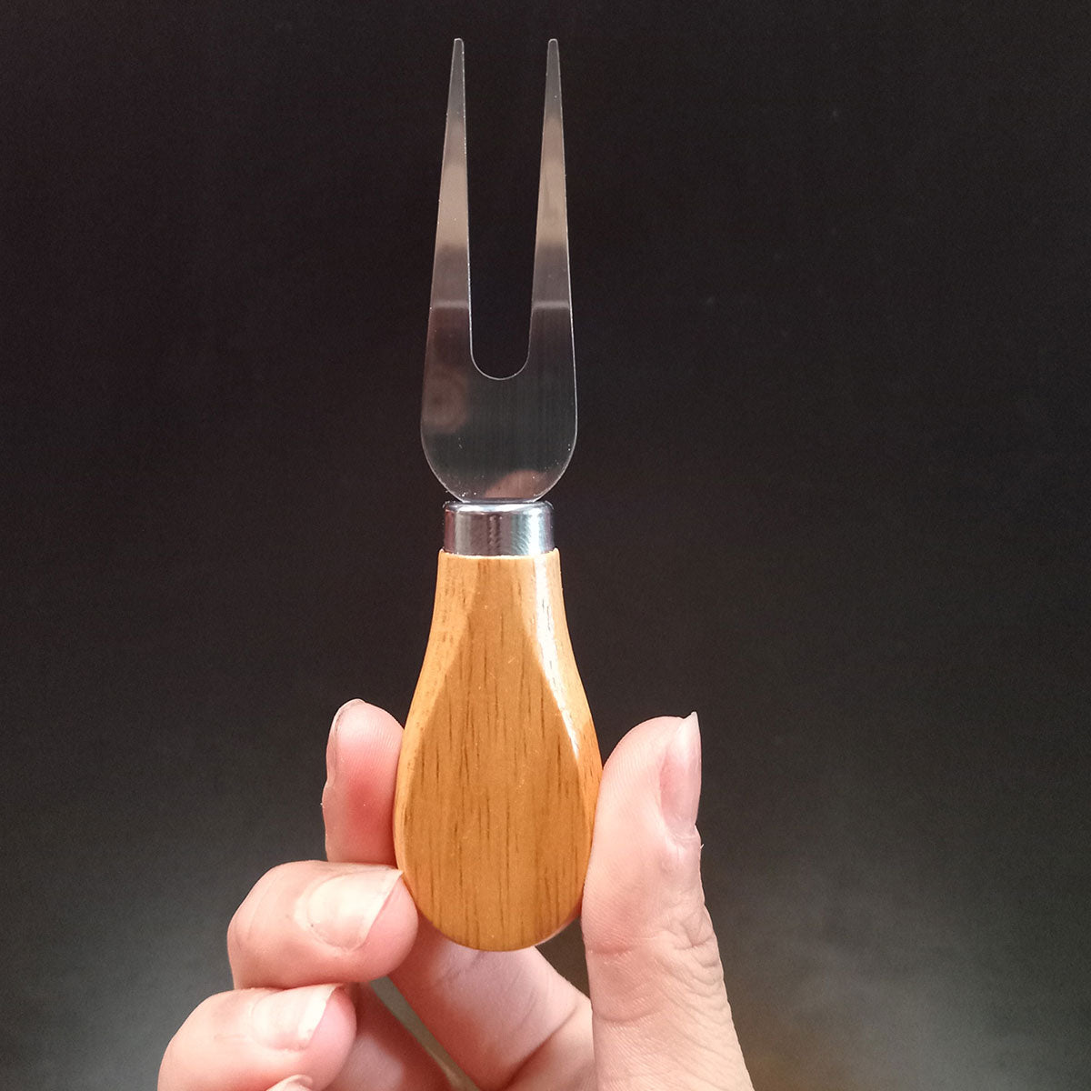 Conjunto para Queijo Home&Co com Tábua e Facas em Bambu Natural