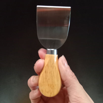 Conjunto para Queijo Home&Co com Tábua e Facas em Bambu Natural