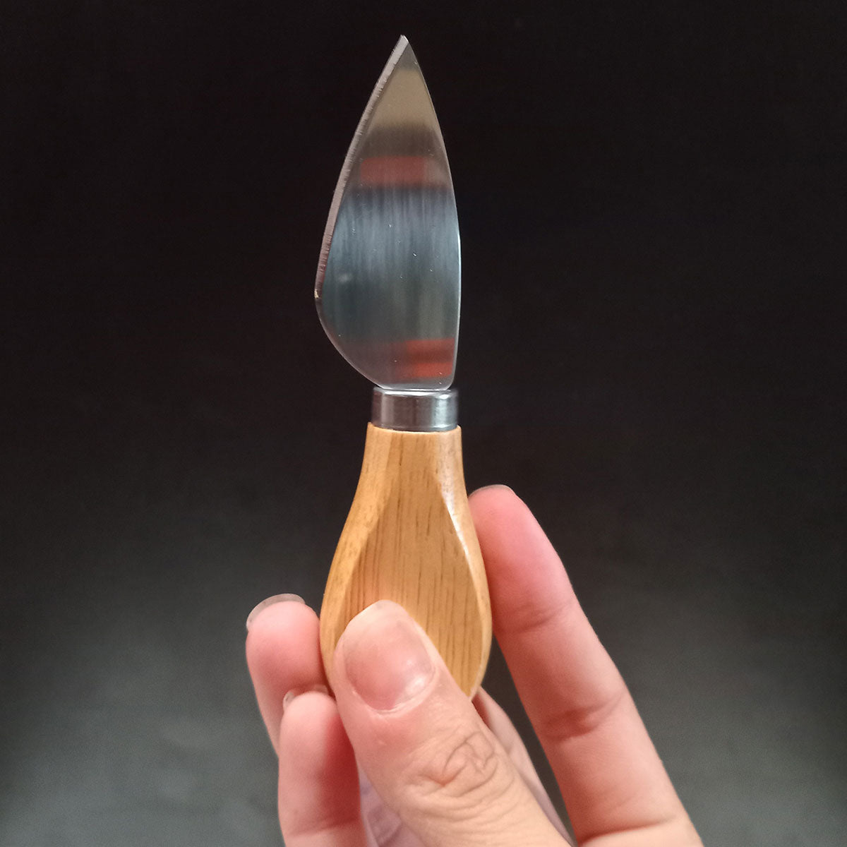 Jogo de Queijo com Tábua de Ardósia e Facas Home&Co Bambu Natural