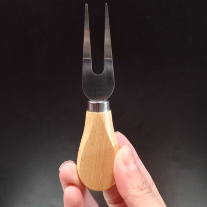 Jogo de Queijo com Tábua de Ardósia e Facas Home&Co Bambu Natural