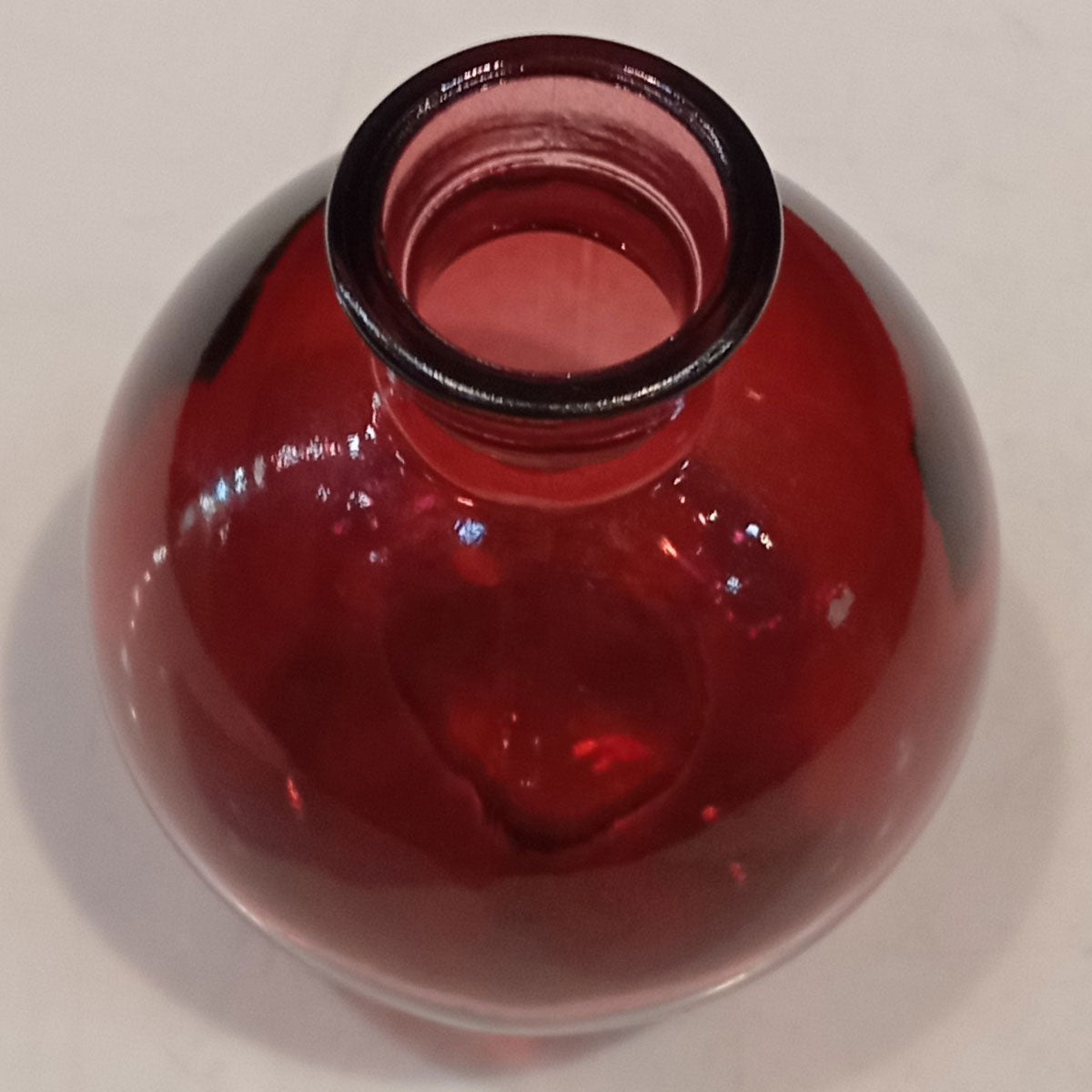 Vaso Garrafa Decorativo Home&Co Vidro Vinho 9x7x7cm