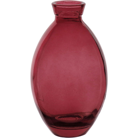 Vaso Garrafa de Vidro Vinho Home&Co 12x7x7cm Decorativo